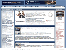 Tablet Screenshot of franquicias-chile.com